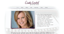 Desktop Screenshot of cindylentol.com